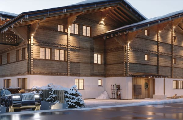Immobilie in Gstaad - Un appartement d'exception au coeur de Gstaad - Bild 1