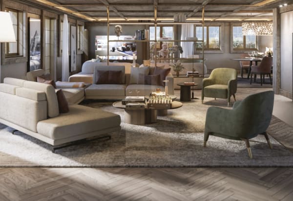 Immobilie in Gstaad - Un appartement d'exception au coeur de Gstaad - Bild 2