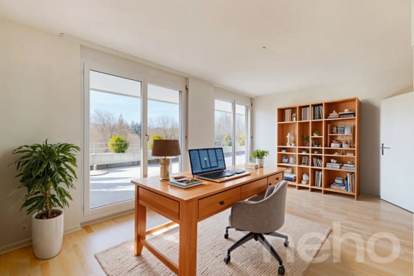 Immobilie in Düdingen - Grosszügige 7.5-Zimmer Terrassenwohnung in Düdingen - Bild 8