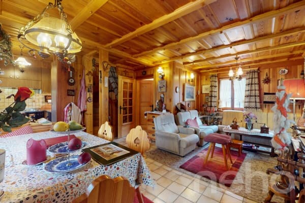 Immobilie in Zinal - Superbe chalet à Zinal ? charme alpin et confort - Bild 6