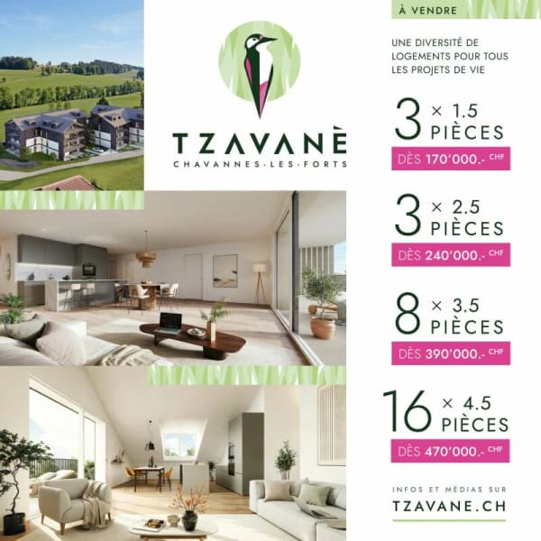 Immobilie in Siviriez - Joli 3.5 pièces - idéal pour investir - à prix très compétitif - Bild 8