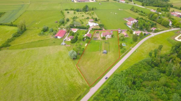 Immobilie in Boncourt - 9.5-Zimmer-Landhaus mit 1 ha Grundstück in Monthureux-sur-Saône (FR) nähe Basel und Boncourt - Bild 1