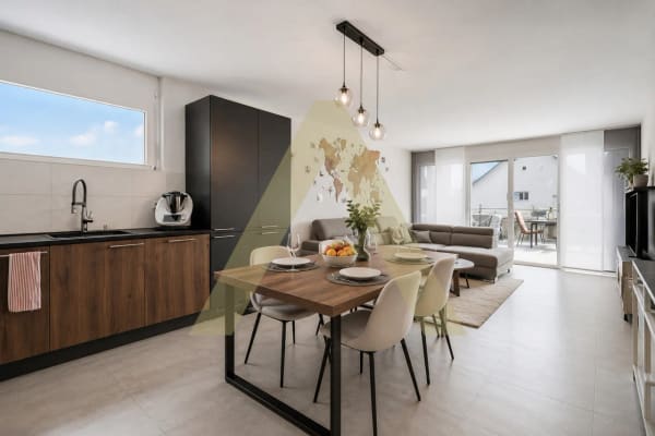 Immobilie in Baulmes - Appartement moderne, convivial et familial avec balcon et jardin - Bild 1