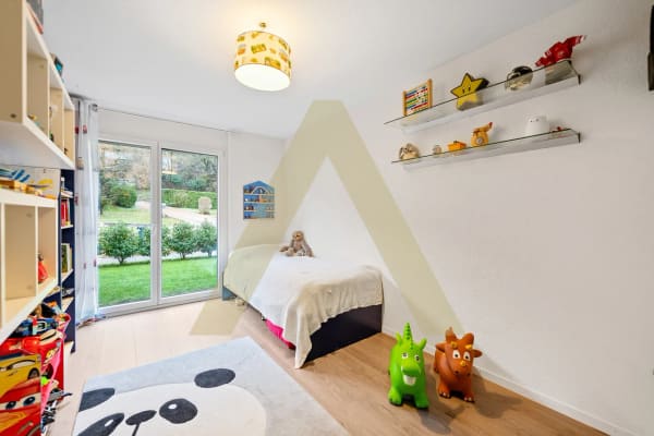 Immobilie in Baulmes - Appartement moderne, convivial et familial avec balcon et jardin - Bild 5