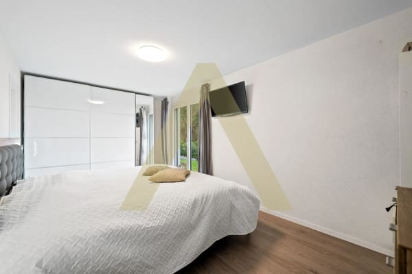 Immobilie in Baulmes - Appartement moderne, convivial et familial avec balcon et jardin - Bild 7