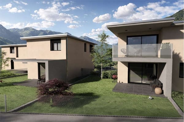 Immobilie in Contone - NUOVO PROGETTO: MODERNO APPARTAMENTO DI 4.5 LOCALI - Bild 1