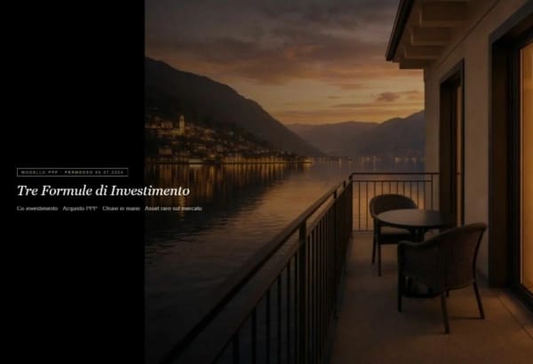 Immobilie in Brusino Arsizio - Lakeside Residences - Esclusivi Appartamenti Fronte Lago Kopie - Bild 2