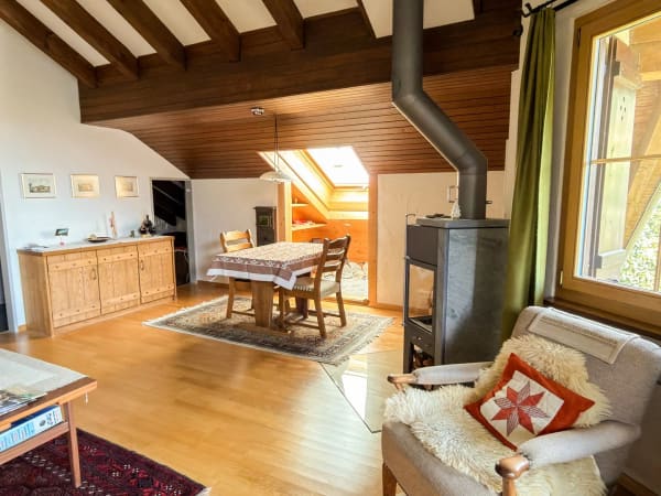 Immobilie in Scuol - Charmante 3-Zimmer-Wohnung mit Bergpanorama in Scuol - Bild 3