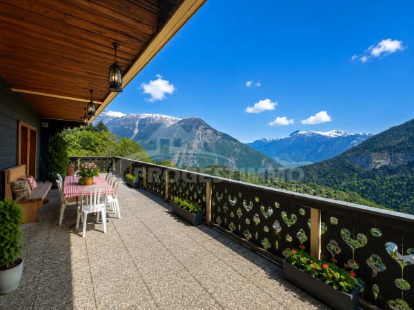 Immobilie in Les Marécottes - MAGNIFIQUE CHALET AUX VOLUMES EXCEPTIONNELS ET FORT POTENTIEL - Bild 12