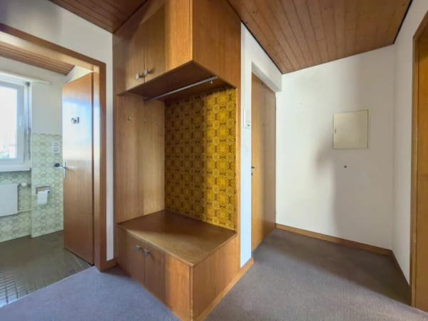 Immobilie in Buchs Ag - GemÃ¼tliche 4.5 Zimmer-Wohnung an ruhiger Lage mit Hobbyraum, Garage und viel Gestaltungspotenzial Kopie - Bild 1