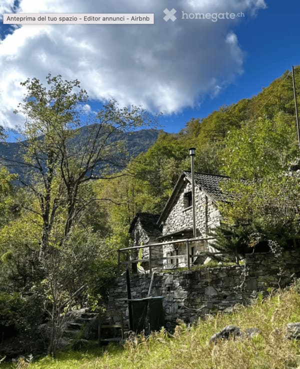Immobilie in Corippo - Rustico in pietra a Corippo – Charme ticinese autentico, Reddito annuo tramite airbnb di 30.000 fr. - Bild 3