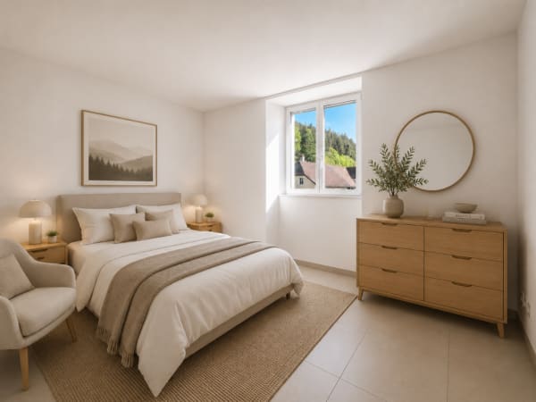Immobilie in Les Ponts-de-martel - Spacieux et lumineux appartement de 5.5 pièces avec terrasse - Bild 13