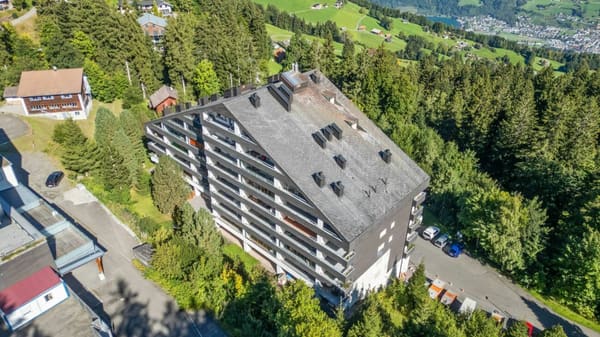 Immobilie in Flumserberg Tannenheim - 1.5-Zimmer-Studio-Ferienwohnung mit Gartensitzplatz und Tiefgaragenplatz - Bild 12