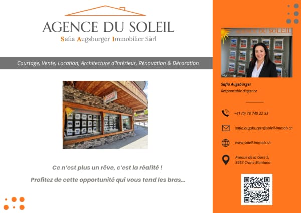 Immobilie in Crans-montana - Maison Ã  fort potentiel comprenant 2 appartements sÃ©parÃ©s, situÃ©e Ã  5 minutes en voiture de Crans-Montana ! - Bild 12