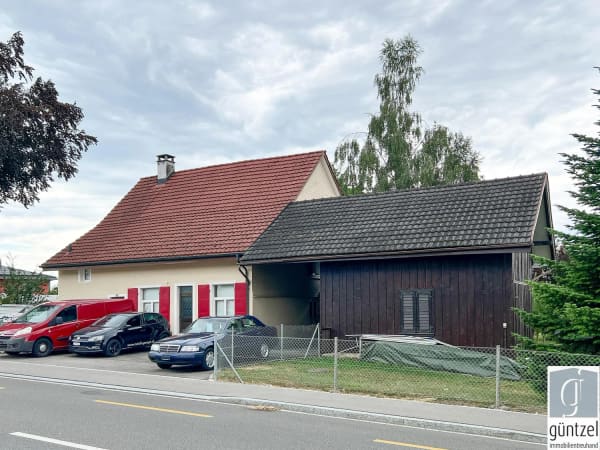 Immobilie in Hefenhofen - Einfamilienhaus mit zwei Schopfbauten und Baulandreserve - Bild 12