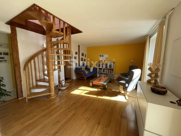 Immobilie in Bevaix - Maison mitoyenne 7 piÃ¨ces avec jardin, vue sur les Alpes et le lac - Bild 2