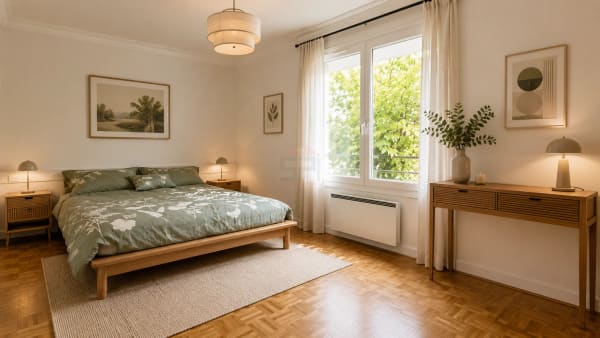 Immobilie in Le Grand-saconnex - Ã‰lÃ©gant triplex avec jardin privatif au sein d'un parc privÃ© exclusif - Bild 6
