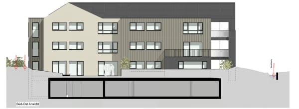 Immobilie in Untereggen - Neubauprojekt: 7.5-Zimmer-Erdgeschosswohnung in Untereggen - Bild 4