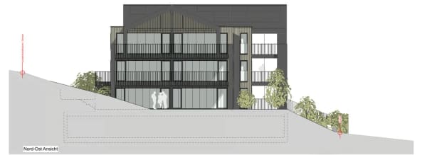 Immobilie in Untereggen - Neubauprojekt: 7.5-Zimmer-Erdgeschosswohnung in Untereggen - Bild 6