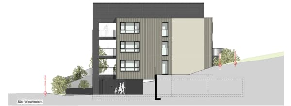 Immobilie in Untereggen - Neubauprojekt: 7.5-Zimmer-Erdgeschosswohnung in Untereggen - Bild 7