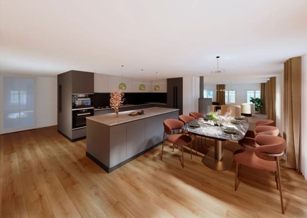 Immobilie in Krummenau - GrosszÃ¼gige 7.5-Zimmer-Wohnung mit Balkon (OG Rest.) - Bild 3