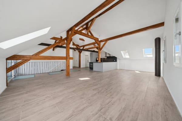 Immobilie in Daillens - Appartement de 200 m2 avec balcon et deux places de parc extÃ©rieures - Bild 4