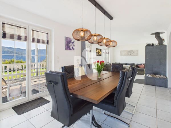 Immobilie in Liesberg Dorf - Modern renoviertes autarkes Haus mit riesiger Terrasse und atemberaubendem Ausblick - Bild 3
