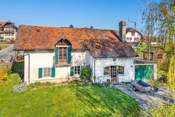 Immobilie in Rueyres - Maison de 1770 : cadre  bucolique et apaisant,  à rénover - Bild 0