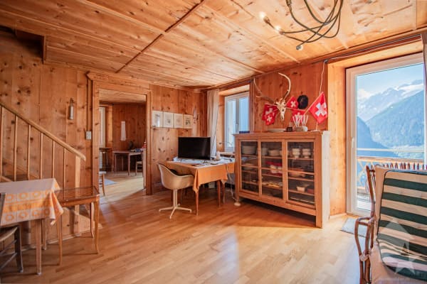 Immobilie in Finhaut - Duplex avec vue exceptionnelle sur le glacier du Trient - Bild 3