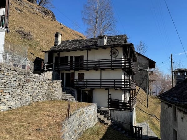 Immobilie in Comologno - ONSERNONE COMOLOGNO - Casa rustica - due appartamenti - Bild 2
