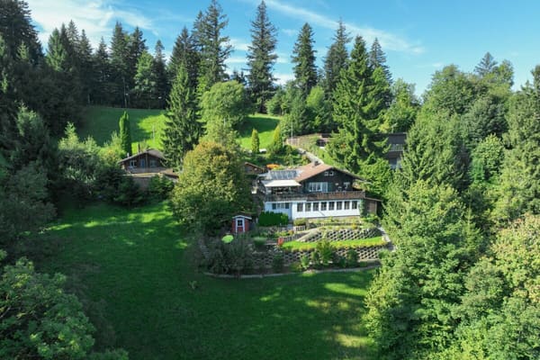 Immobilie in Wyssachen - Stille, Weitblick, Geborgenheit - charmantes Refugium fÃ¼r Garten- und Naturliebhaber - Bild 2