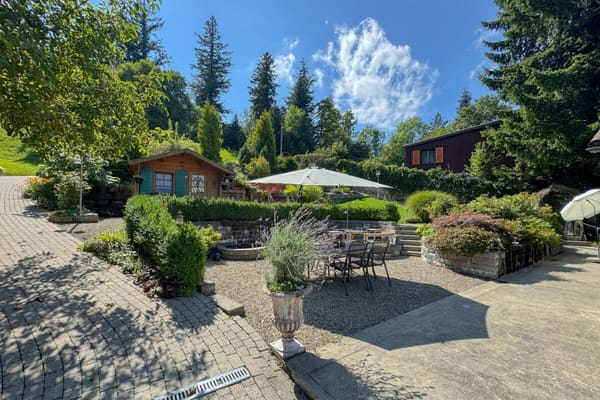 Immobilie in Wyssachen - Stille, Weitblick, Geborgenheit - charmantes Refugium fÃ¼r Garten- und Naturliebhaber - Bild 5