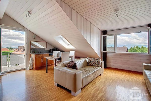 Immobilie in Bursins - Appartement duplex avec vue Lac & Alpes - Bild 1