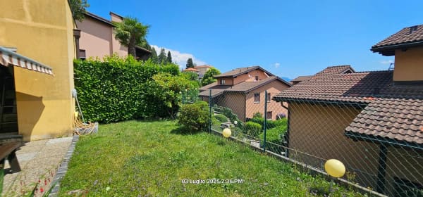 Immobilie in Cademario - Accogliente appartamento di 3.5 locali a Cademario con piscina e vista panoramica - Bild 1