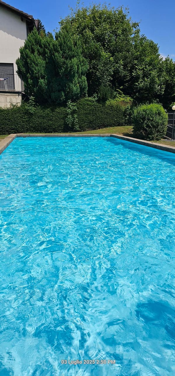 Immobilie in Cademario - Accogliente appartamento di 3.5 locali a Cademario con piscina e vista panoramica - Bild 2