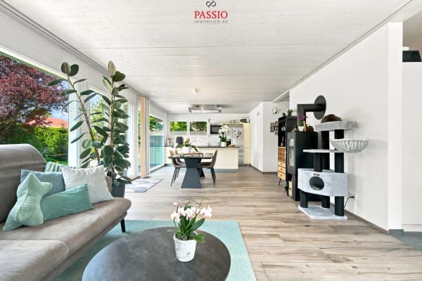 Immobilie in Bollodingen - Modernes 5.5-Zimmer Einfamilienhaus mit Gartenparadies - Bild 3