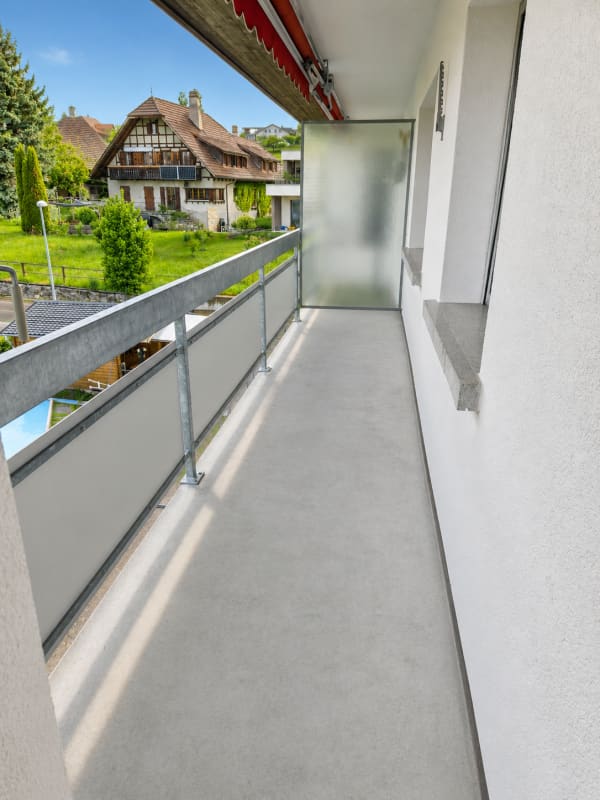 Immobilie in Heitenried - Sonnige 4.5-Zimmerwohnung mit Balkon in Heitenried - Bild 8