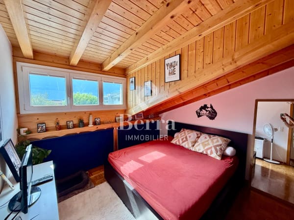 Immobilie in Saillon - Superbe appartement 2.5p + bureau en attique duplex Ã  Saillon - Bild 8