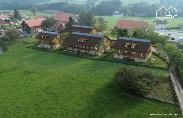 Immobilie in Chavannes-les-forts - Appartement de 4.5 pièces dans les combles (bâtiment 4 - lot 9) - Bild 6