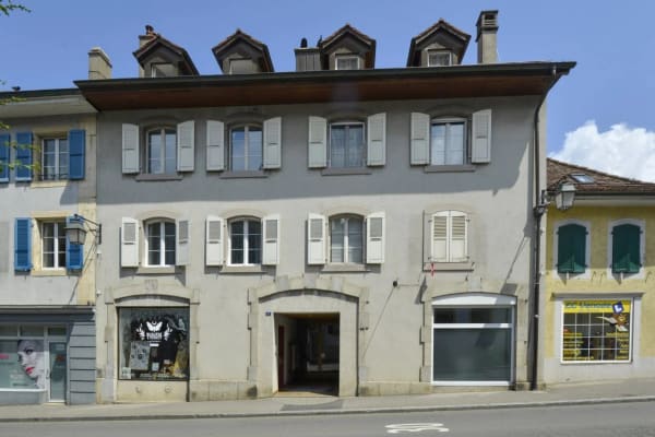 Immobilie in Cossonay-ville - Beaucoup de cachet pour cet appartement de 4,5 piÃ¨ces Ã  Cossonay-Ville - Bild 0
