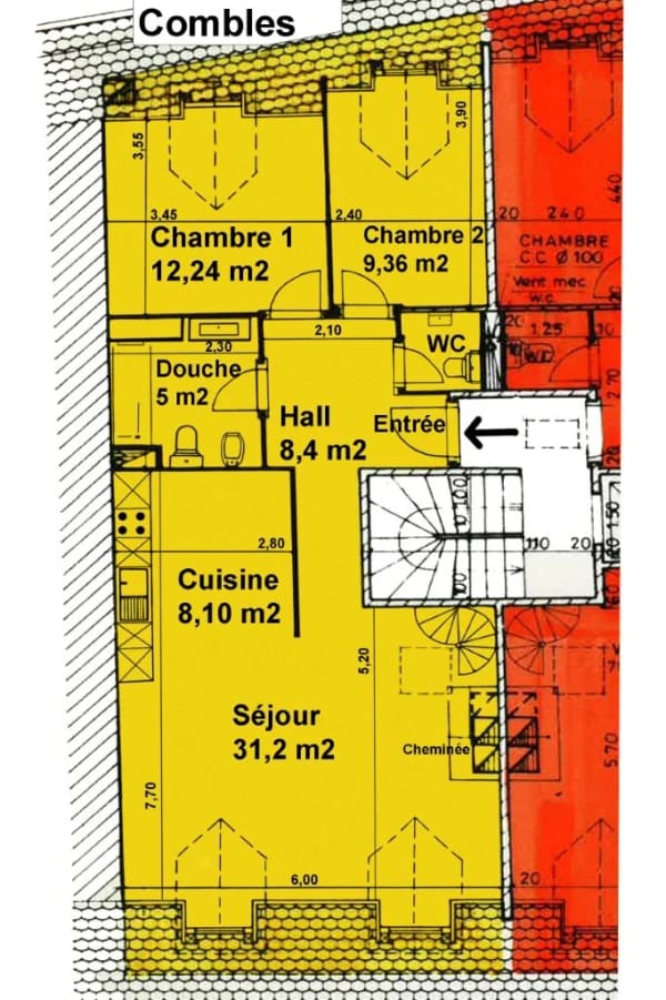 Immobilie in Cossonay-ville - Beaucoup de cachet pour cet appartement de 4,5 piÃ¨ces Ã  Cossonay-Ville - Bild 11