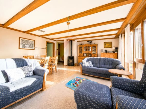 Immobilie in Frutigen - 4,5-Zimmerwohnung in Frutigen - gepflegtes Zuhause mit eindrucksvollem Bergpanorama - Bild 2