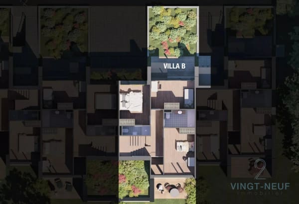 Immobilie in Vessy - Townhouse contemporaine à Vessy - Bild 6