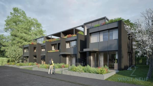 Immobilie in Vessy - Townhouse contemporaine à Vessy - Bild 8