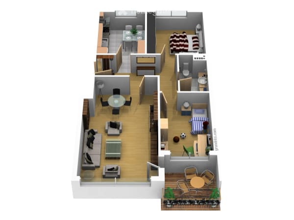 Immobilie in Bellach - 3.5 Zimmer Wohnung zum verkaufen - Bild 0
