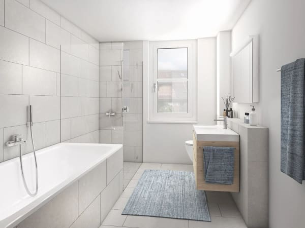 Immobilie in Eschikofen - Â«Wohnen in EschikofenÂ» - attraktive 4.5 Zimmer-Neubau-Wohnung im 1. OG und 2. OG - Bild 2