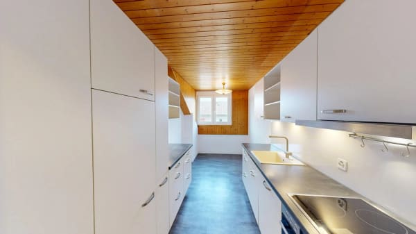 Immobilie in Pieterlen - Grosszügige 4.5-Zimmer-Dachwohnung mit Charme in Pieterlen - Bild 3