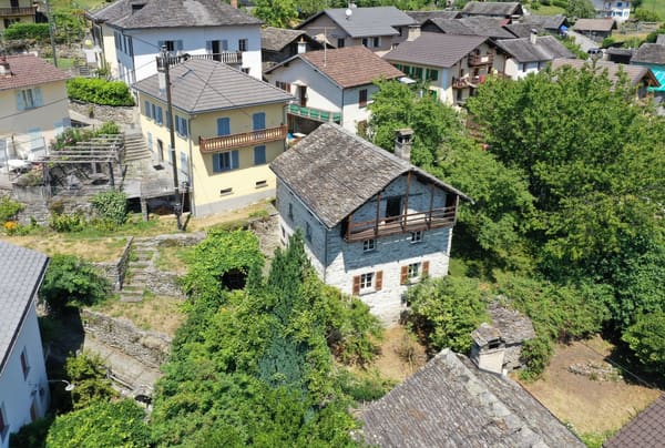 Immobilie in Castaneda - Rustikales Steinhaus ruhig und sonnig im Calancatal - Bild 18