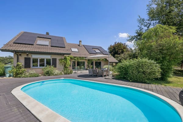 Immobilie in Oron-la-ville - Maison familiale avec piscine et appartement indépendant - Bild 0