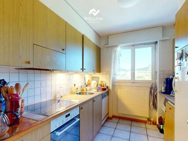 Immobilie in Ostermundigen - Familienfreundliche und grosse 3,5 Zimmer Eigentumswohnung mit Weitsicht - Bild 4